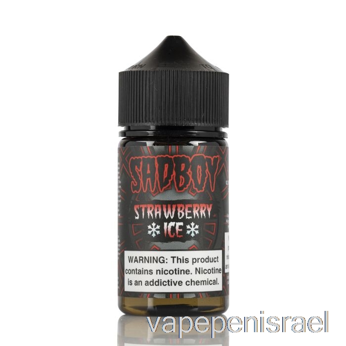 חד פעמי Vape ישראל קרח דם תות - סדבוי - 60 מ"ל 0 מ"ג